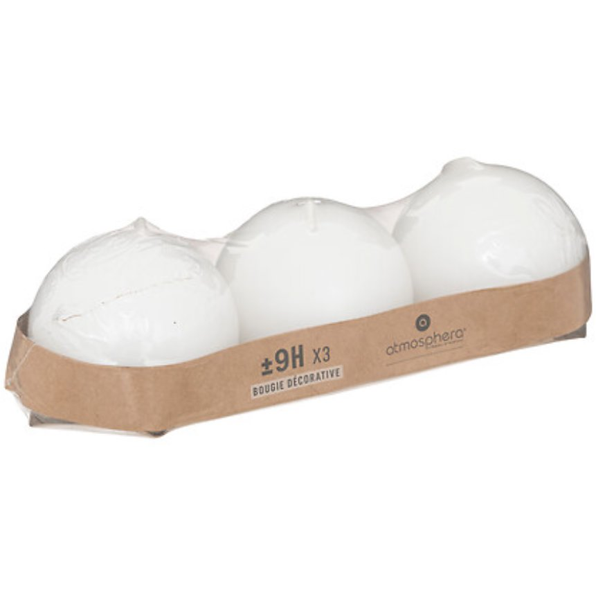 ATMOSPHERA gömb alakú, 3 darab (3560239410300)