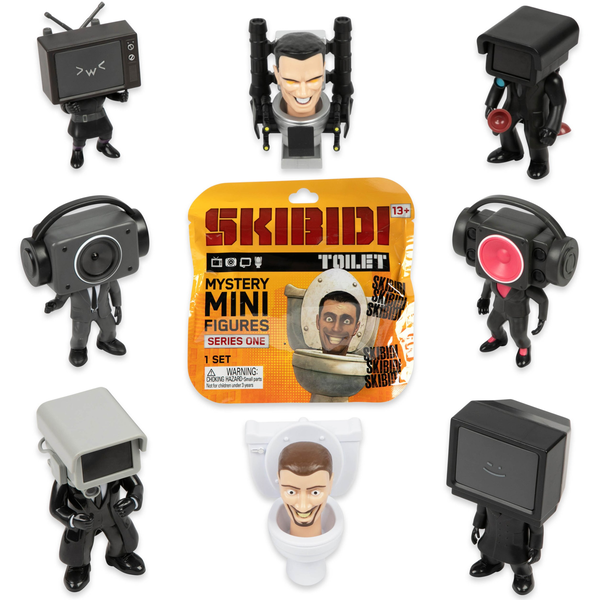 Skibidi Toilet 2.5" Mini Figures