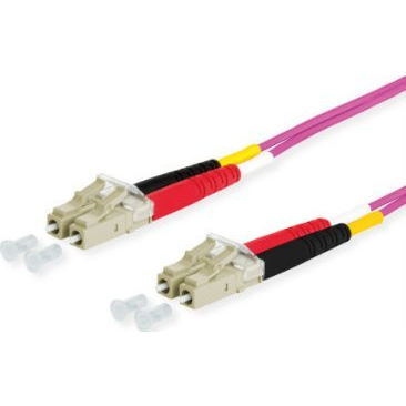 Metz Connect 151S1JOJO20E Üvegszál LWL Csatlakozókábel [2x LC dugó - 2x LC dugó] 50/125 µ Multimode OM4 2.00 m ( )