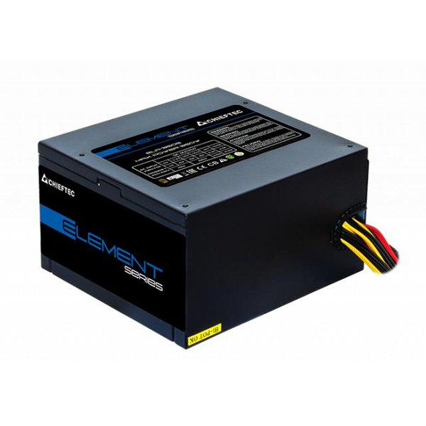 Chieftec ELP-500S захранващ блок 500 W 20+4 pin ATX PS/2 Черен