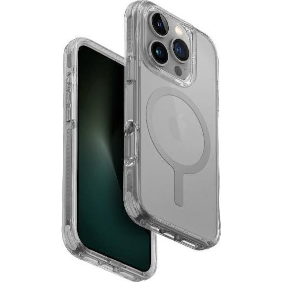 Uniq Combat Apple iPhone 16 Pro Max MagSafe szilikon tok, szürke (UNIQ1349)