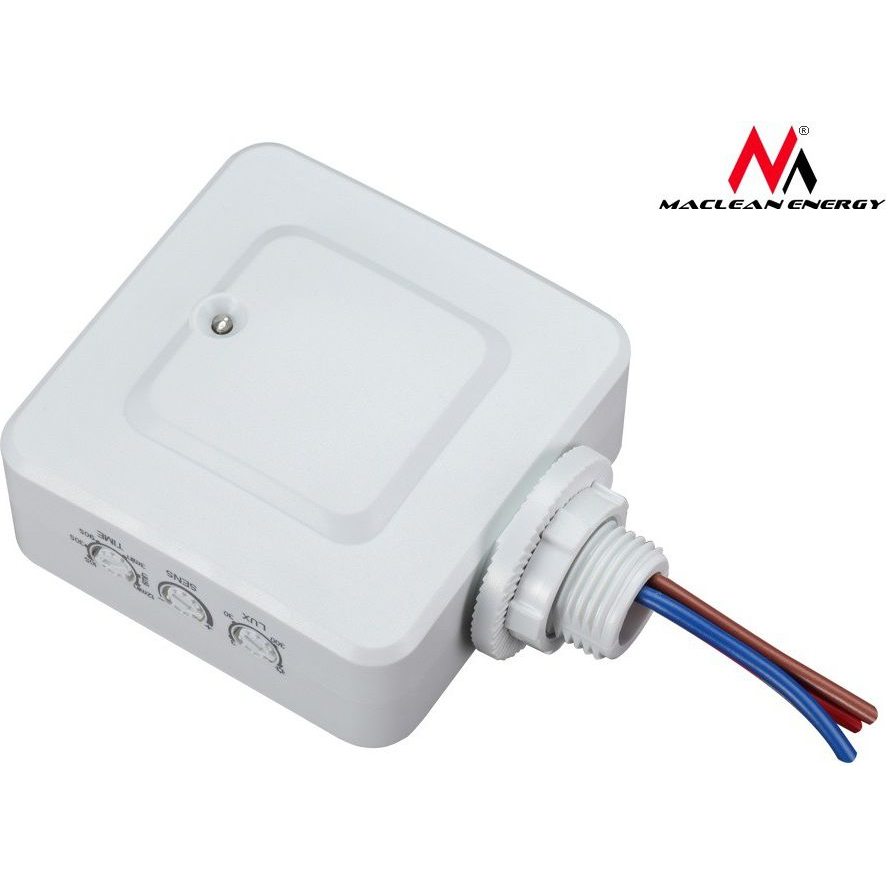 Maclean Mozgásérzékelő, Mikrohullámú, Beépített, Hatótávolság 4m-10m, 1200W, MCE137 (MCE137)