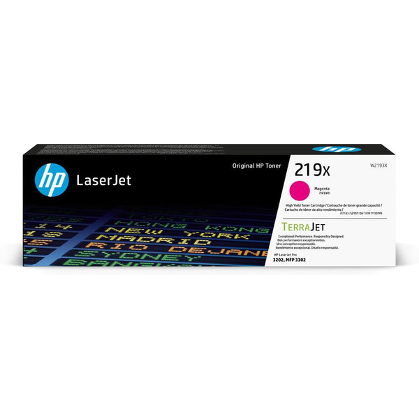 HP 219X Mgn LaserJet Toner Cartridge cartuccia toner 1 pz