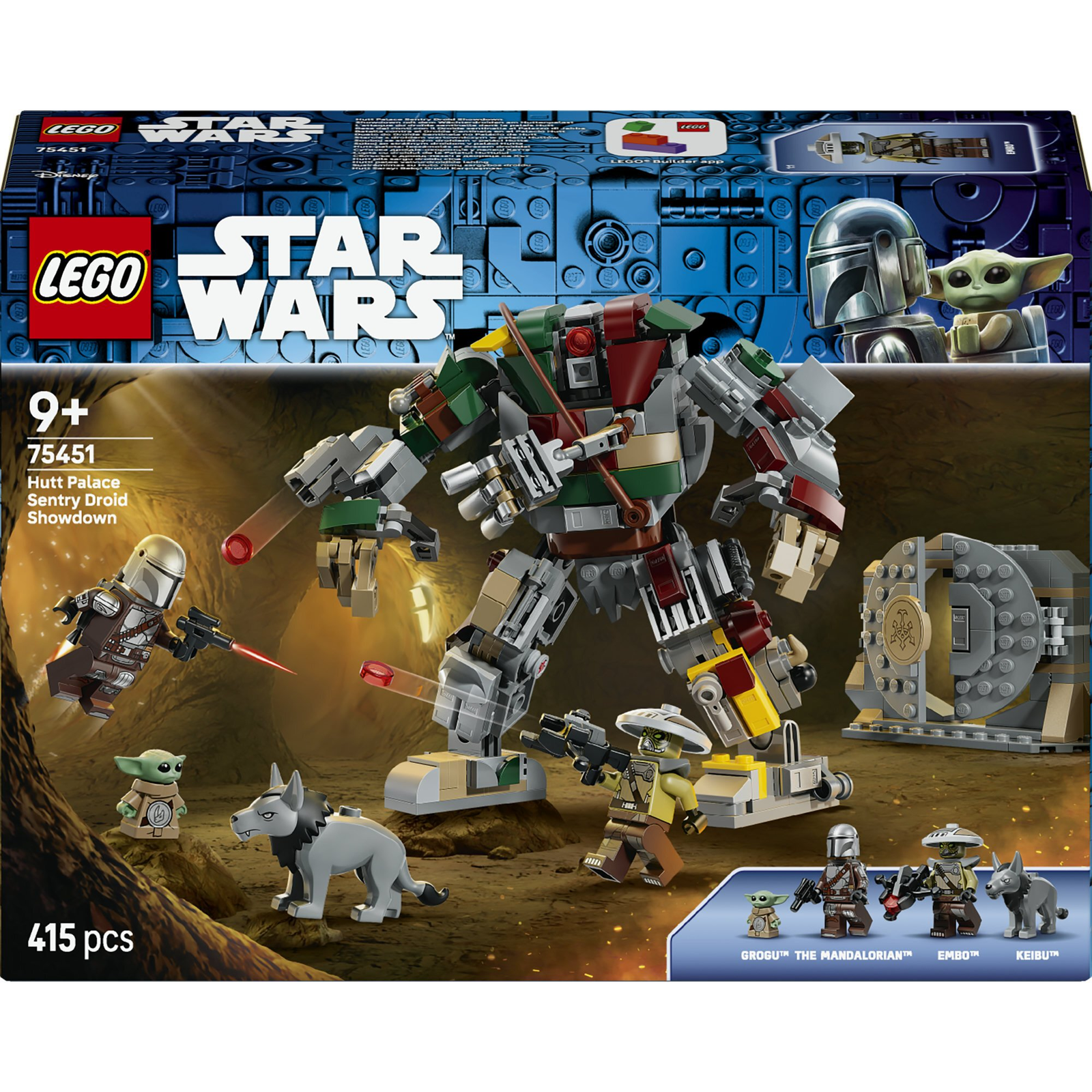 LEGO Star Wars 75451 Súboj s hliadkovacím droidom v paláci Hutta