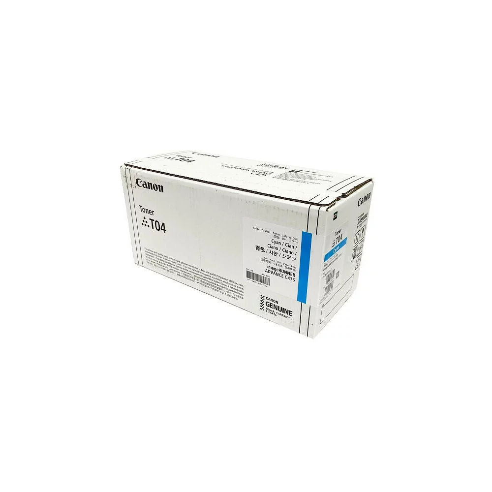 Тонер касета Canon T04 (2979C001), циан