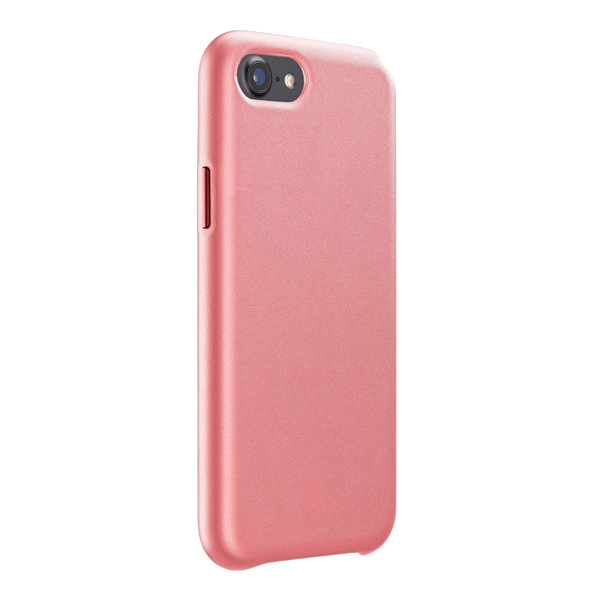 CELLULARLINE ELITE műanyag telefonvédő (mikrofiber belső, valódi bőr hátlap) NARANCS [Apple iPhone SE 3 (2022)] (ELITECIPH747O)