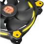 Вентилатор за охлаждане на системата Thermaltake Riing 12 LED Yellow (CL-F038-PL12YL-A)