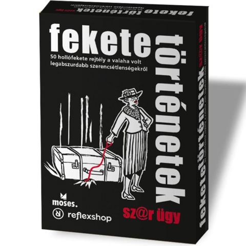 Asmodee Fekete történetek: Sz@r ügy 50 kártyás társasjáték (MSBSSHTH)