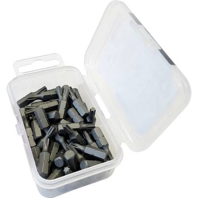 50 db T 25 Torx bit TOOLCRAFT S2 acél (TO-4985169)