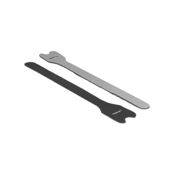 DeLOCK 18264 Hurkolható rögzítők 240 mm x 13 mm Fekete (10 db)