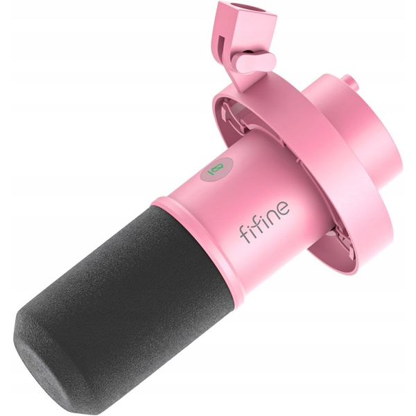FIFINE K688P dinamikus kardioid mikrofon USB-C/XLR rózsaszín