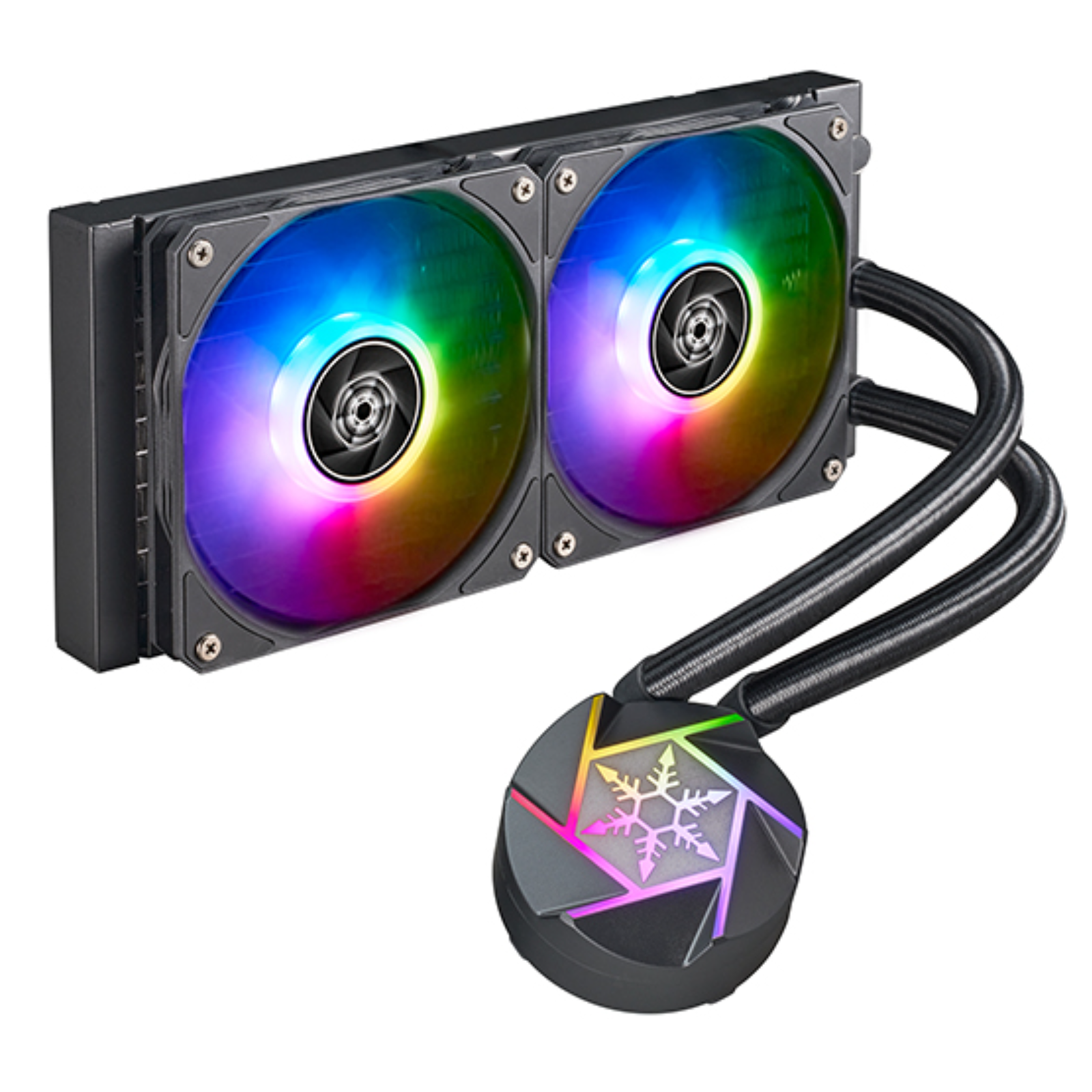 SilverStone VIDA 240 SLIM Folyadékhűtés 240mm AIO ARGB (SST-VD240-SLIM)