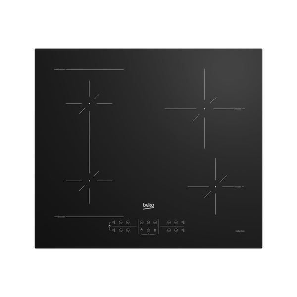 Beko HII64200SFMT Sort Indbygget 59 cm Zone induktionskogeplade 4 zone(s)