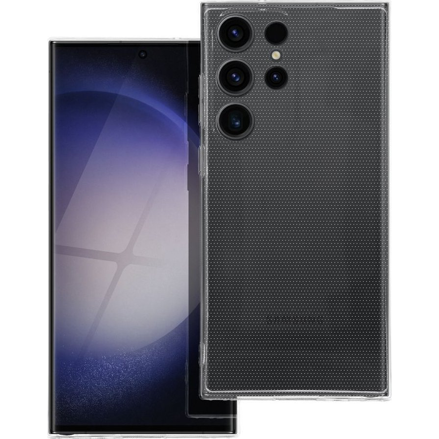 Samsung S916 Galaxy S23 Plus Átlátszó Vékony Szilikon Tok (5903396187612)