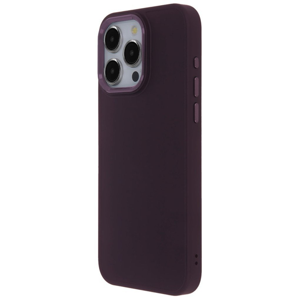 Nakładka Satin Elegant do iPhone 15 Pro 6,1" burgundowa