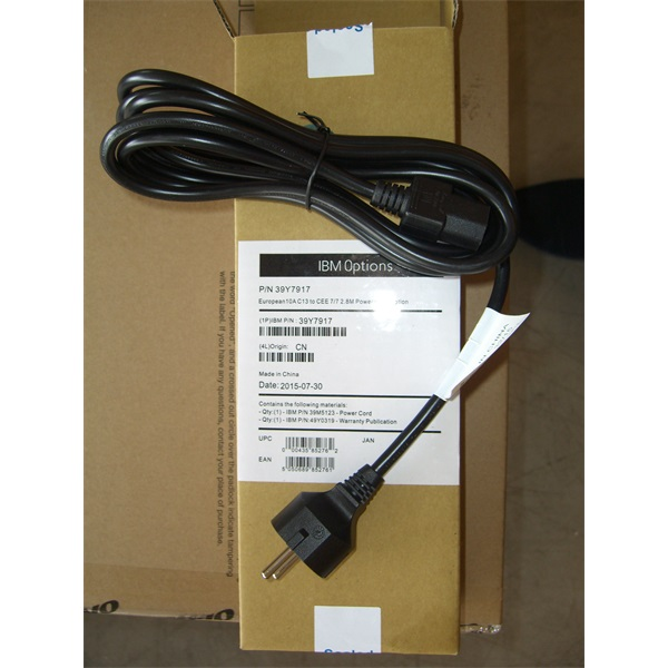 Lenovo 39Y7917 el-ledning 2,8 m CEE7/7 C13 forbinder