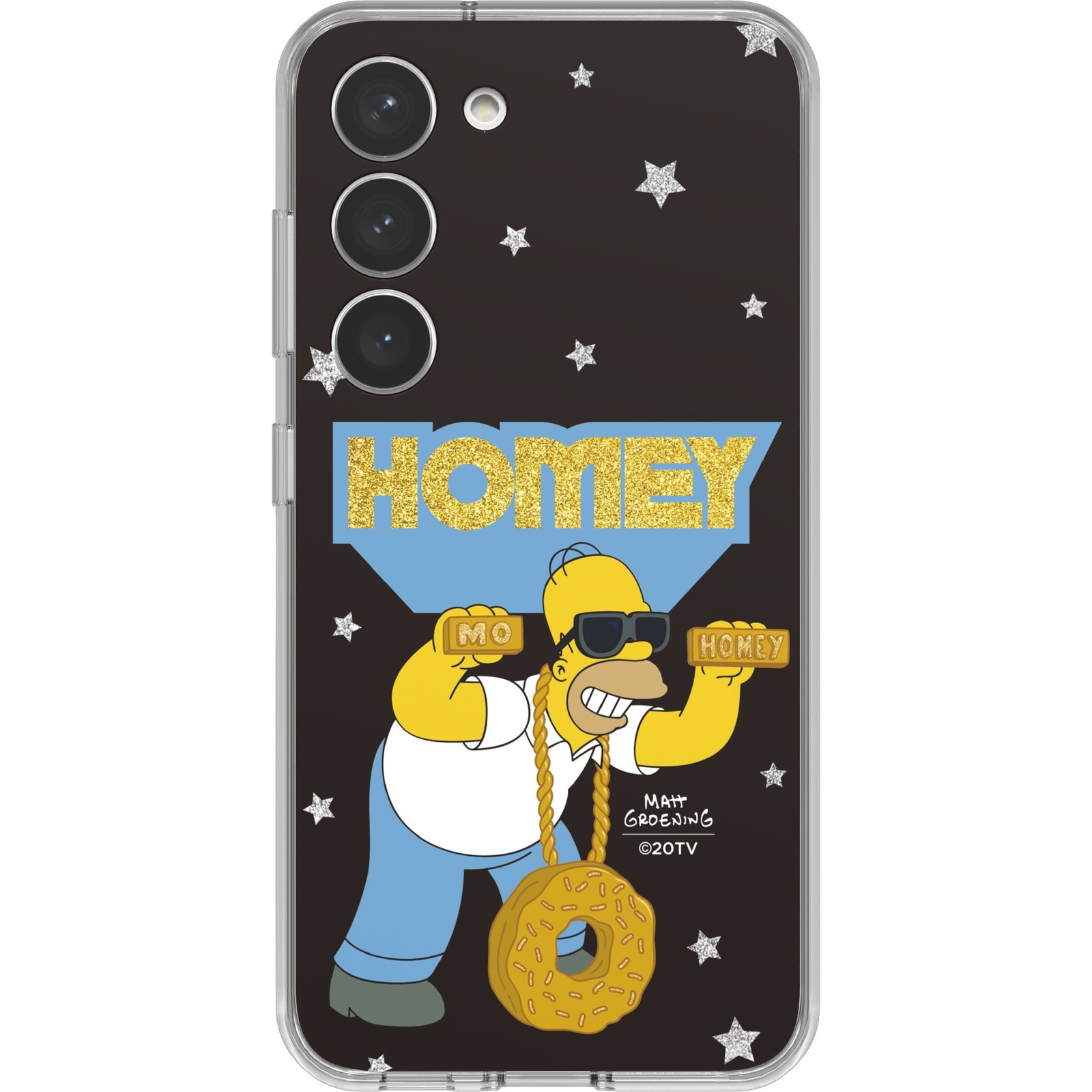 Samsung Galaxy S23 Simpsons Frame fekete tok (GP-TOS911SBBYW)