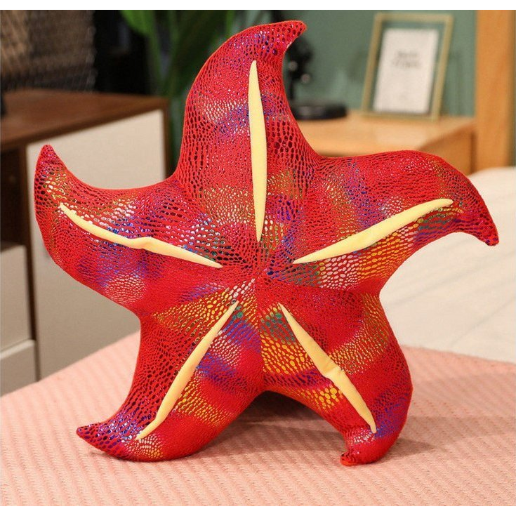 Mascot Plüss Tengericsillag Párna - 45 cm, Piros (16800)