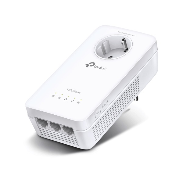 TP-Link TL-WPA8631P síťový adaptér Powerline 300 Mbit/s Připojení na síť Ethernet Wi-Fi Bílá 1 kusů