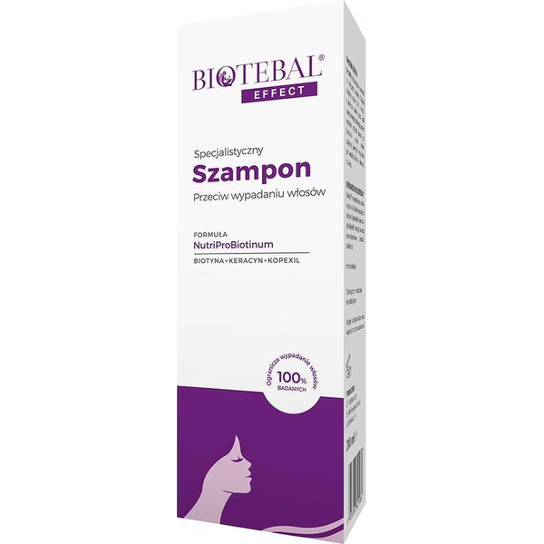  Biotebal Effect specjalistyczny szampon przeciw wypadaniu włosów 200ml