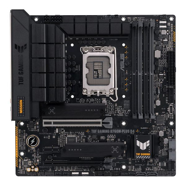 ASUS TUF GAMING B760M-PLUS D4 Intel B760 LGA 1700 Micro ATX