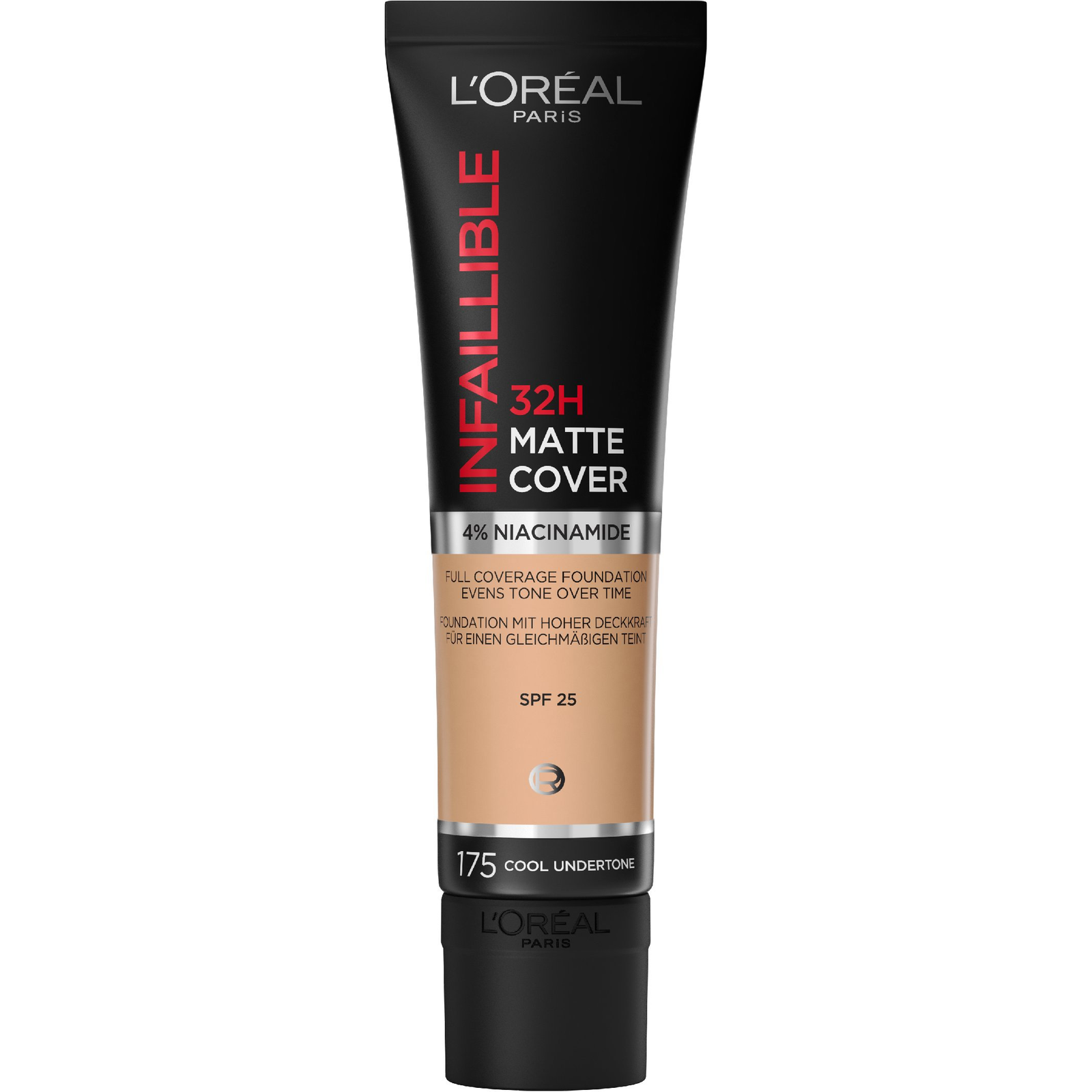 L'ORÉAL PARIS Infaillible 32H Matte Cover 175 Sable Matt, 30 ml (30177475)