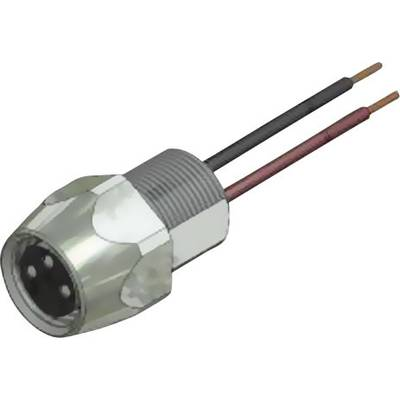 Conec 42-01000 Érzékelő-/működtető beépíthető összekötő M8 Alj, beépíthető Pólusszám: 3 1 db (42-01000)