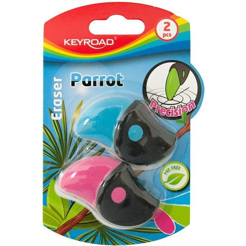  Keyroad Gumka uniwersalna Parrot 2szt.