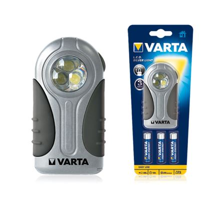 Varta 16647 Черен, Сребърен Ръчно фенерче LED