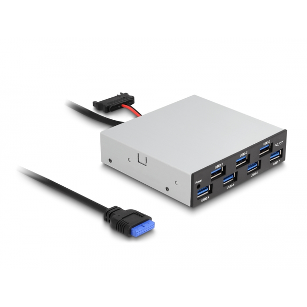 Delock 3.5  USB 5 Gbps első panel 7 x USB A-típusú (64207)