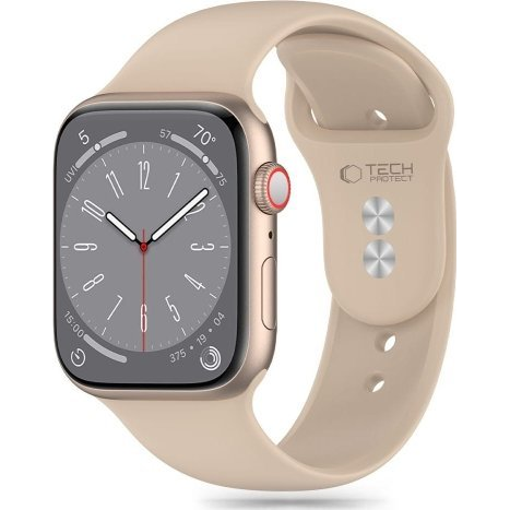  Tech-Protect Pasek Tech-Protect Silicone Apple Watch 4/5/6/7/8/9/SE/Ultra 1/2 42/44/45/49mm Walnut