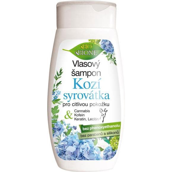 BIONE COSMETICS Bio Kecskesavó Sampon 260 ml (8595061614454)