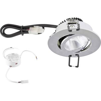 EVN PC20D61102 EVN Lichttechnik LED-es beépíthető lámpa LED Fixen beépített LED-es 6 W Króm (PC20D61102)