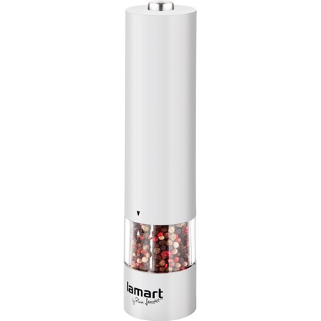 Lamart Ruber LT7062 elektromos fűszer/bors/só daráló fehér (LT7062)