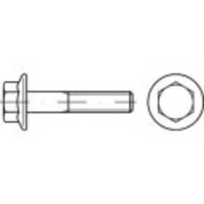 TOOLCRAFT TO-5360895 hatlapfejű csavar M6 10 mm külső hatlap, rozsdamentes acél A2 200 db