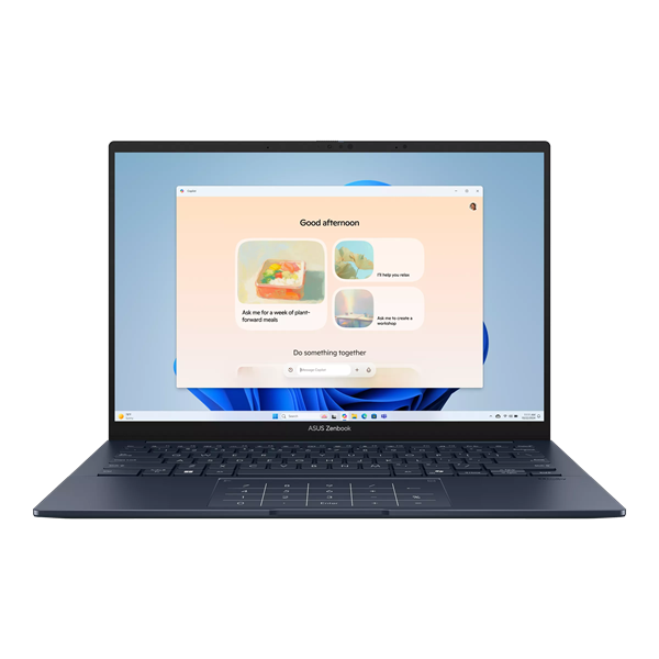 ASUS CONS NB ZenBook UX3405CA-ST1505OA 14" WQXGA+ OLED GL, Core Ultra 7 255H , 16GB, 512GB M.2, INT, NOOS, Ezüst, WOA