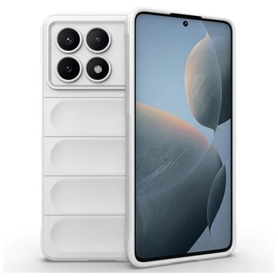 Gigapack Xiaomi Poco X6 Pro 5G szilikon tok fehér (GP-155476)