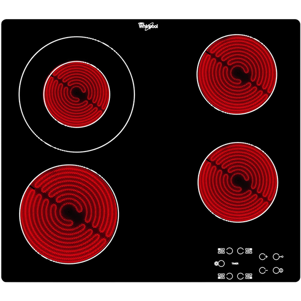 Whirlpool AKT 8130 BA Čierna Vstavaný Keramický 4 zone(s)