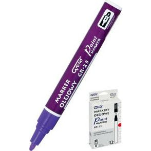 Grand Gr-25 Lakkmarker - 2-3 mm, Lila (AB049GR)