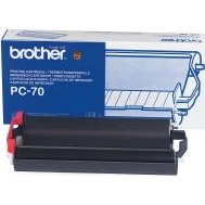 Brother PC-70 spotrebný materiál pre fax Faxová kazeta + páska 140 strany Čierna 1 kusov