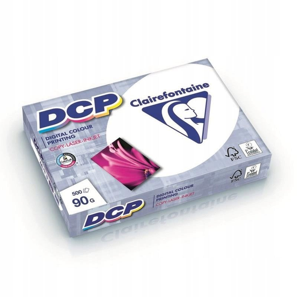 Másolópapír Clairefontaine Dcp A/4 90 g 500 Ív/Csomag