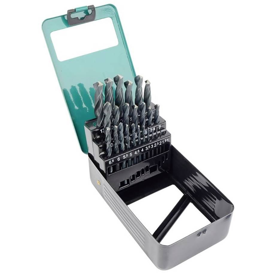 Brüder Mannesmann M54341 spirálfúró készlet, 25 részes (M54341)