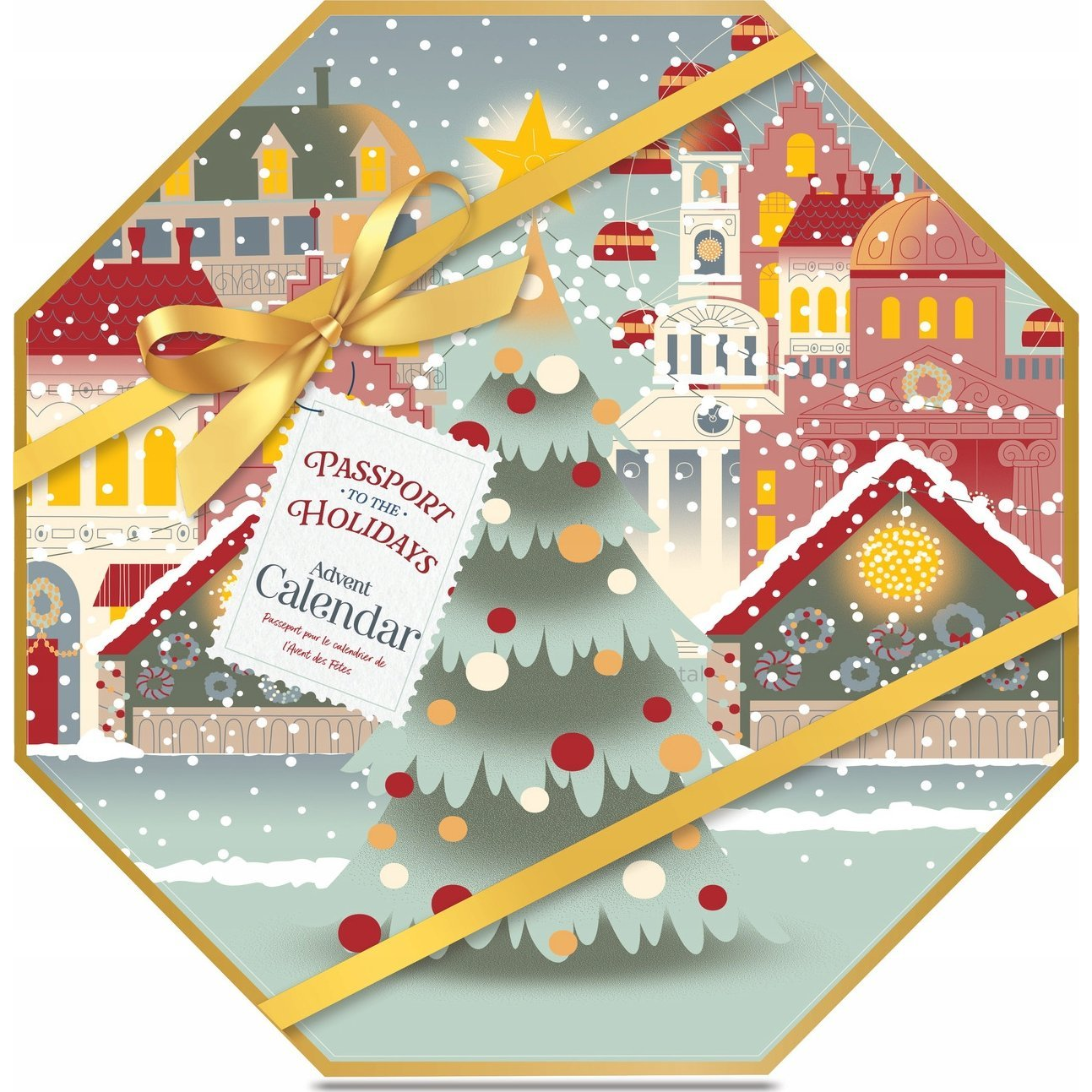 YANKEE CANDLE Adventi naptár 2024, koszorú, 24× 9,8g (2641985E)