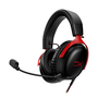 HyperX Cloud III gaming headset fekete-piros (727A9AA) - Bontott termék!