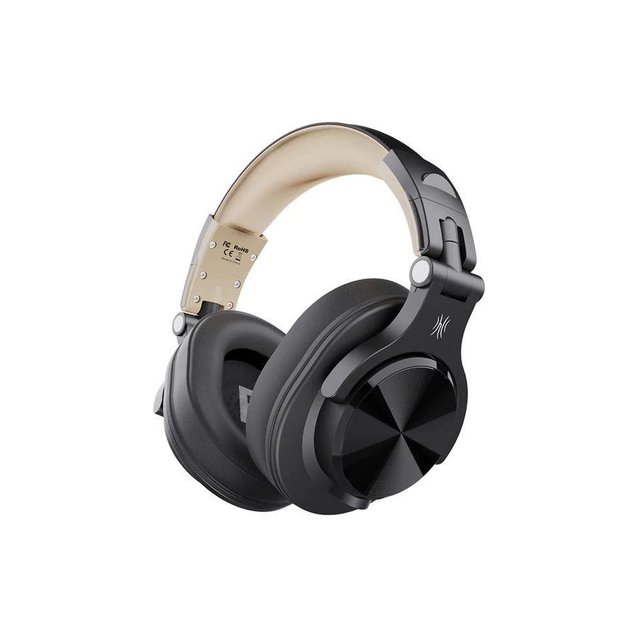OneOdio A70 Bluetooth fejhallgató fekete/arany (oneodio6974028140335)
