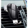 XO univerzális szellőzőrácsba illeszthető autós tartó - XO C37 Car Gravity Phone Stand - fekete/ezüst