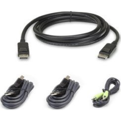 ATEN USB DisplayPort Secure KVM Cable Kit 1,8m Black