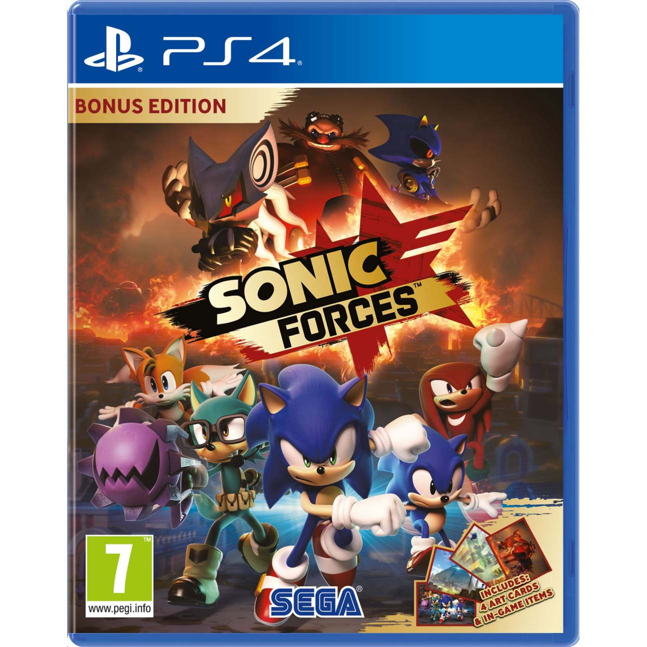 Sonic Forces Bonus Edition (PS4 - Dobozos játék)