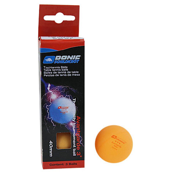 Donic Avantgarde ping-pong labda  3 csillagos narancs