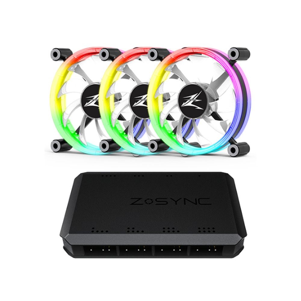 Zalman LF120A3 + Z-SYNC ház hűtő ventilátor csomag (ZM-LF120A3) (ZM-LF120A3)